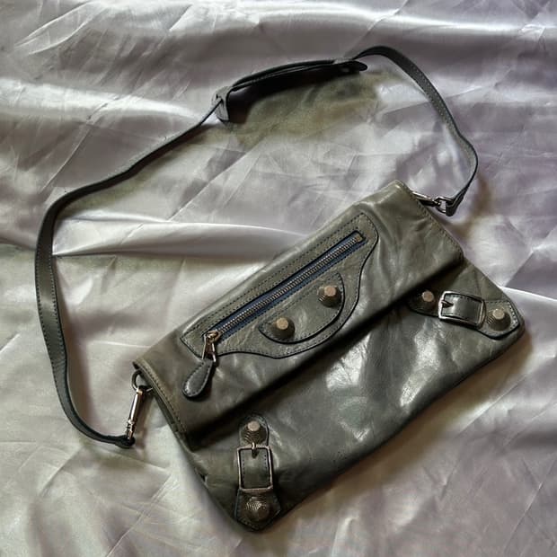 Balenciaga Envelope Clutch Crossbody Bag