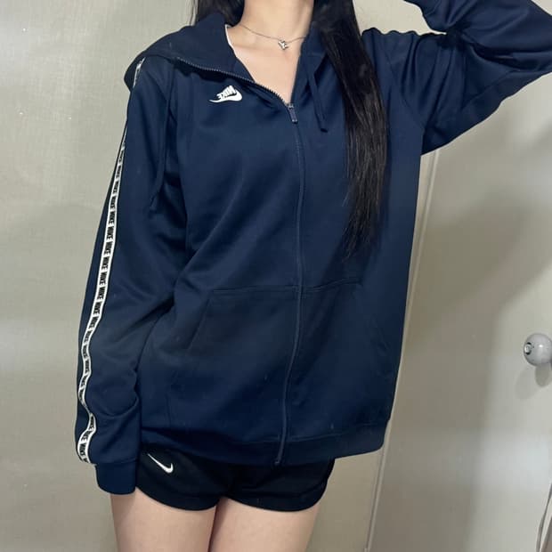 나이키 스포츠웨어 테이프 후드집업 💙