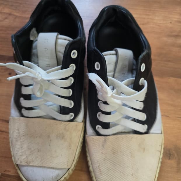 마르니 가죽 운동화 판매합니다 