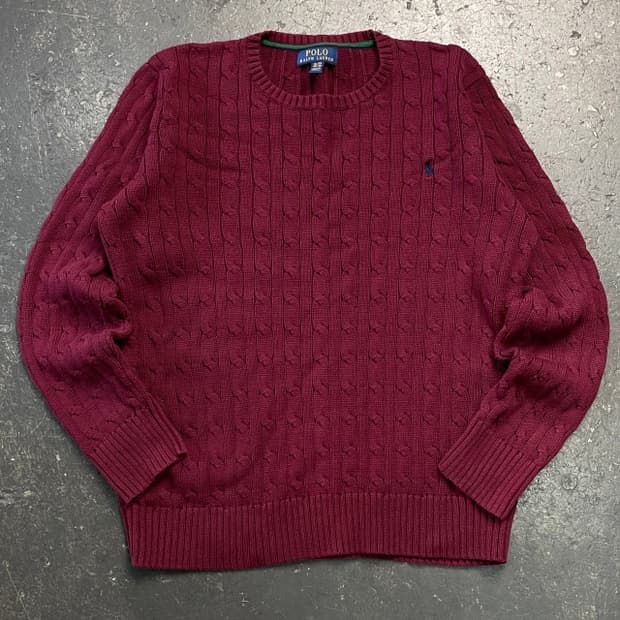 95 폴로 랄프로렌 신형 꽈배기 니트