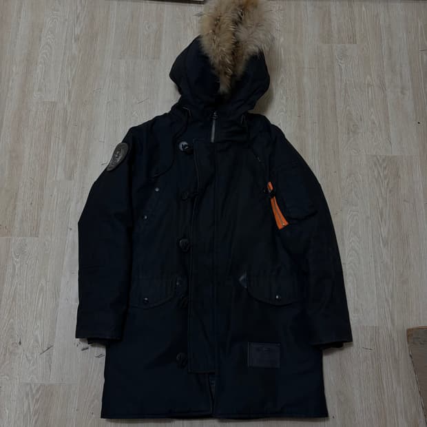 쇼트 USA 밀리터리 후드 N3B 야상 패딩 점퍼 S/90