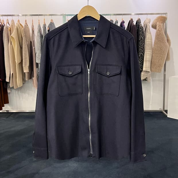 [S] JOSEPH 메리노울 셔츠자켓 