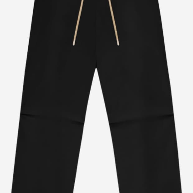 Essentials Relaxed Trouser Jet Black