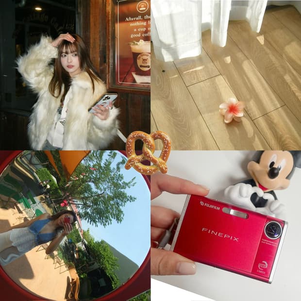 뽀얗게 빛나는 피부표현 ✨ 후지 파인픽스 z1