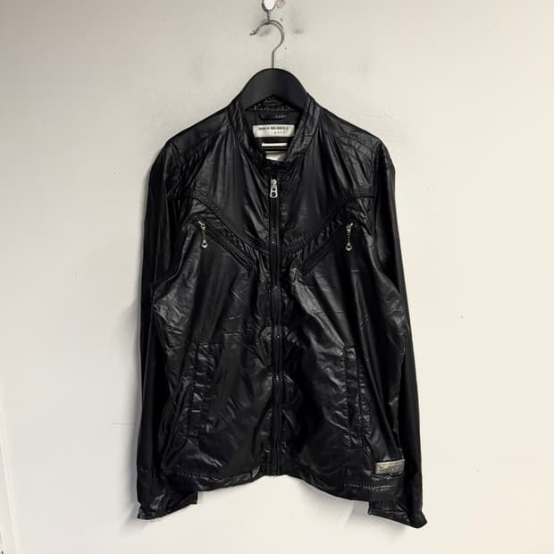 DIESEL nylon moto jacket 