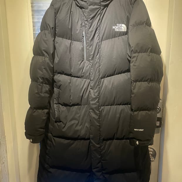 노스페이스 블랙 패딩 DRYVENT 110 