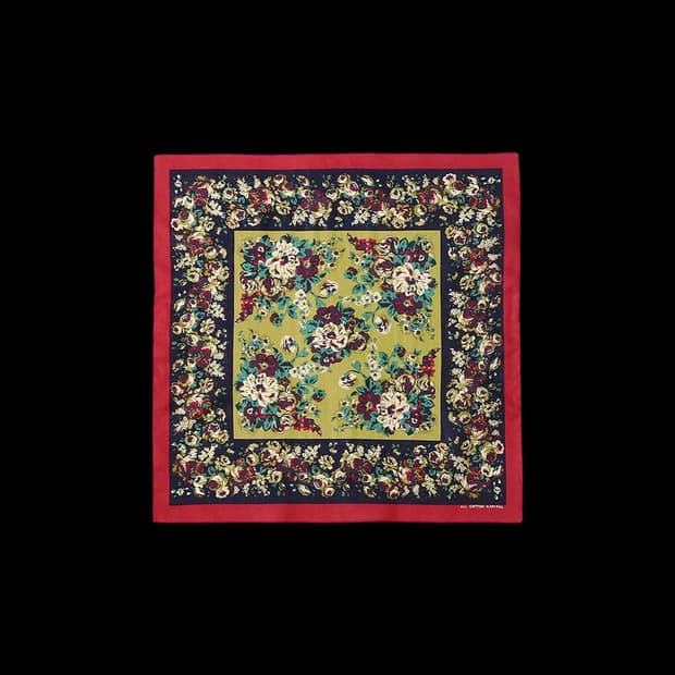 캐피탈 컬러드 반다나 나데시코 샹페트르 라이트 그린