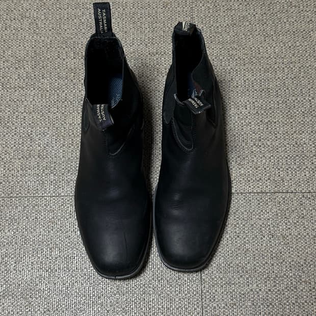 Blundstone 블랙 첼시부츠