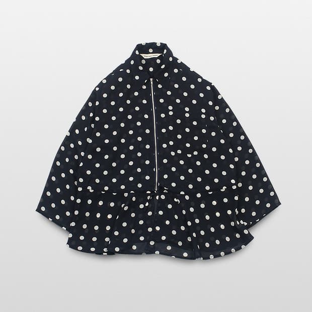 TOKYO BLOURE SPORTS Dot Zip-Up Jacket