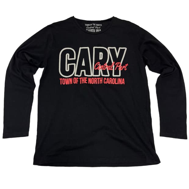 CARY 그래픽 긴팔 티셔츠
