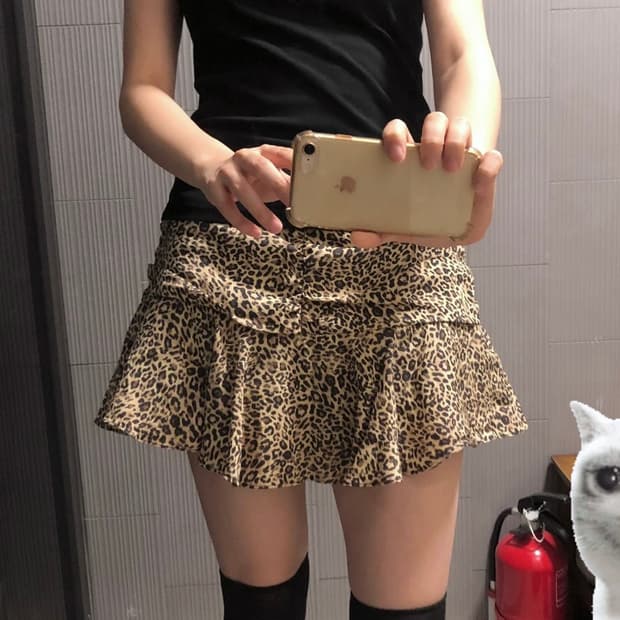 Zara 자라 레오파드 스커트