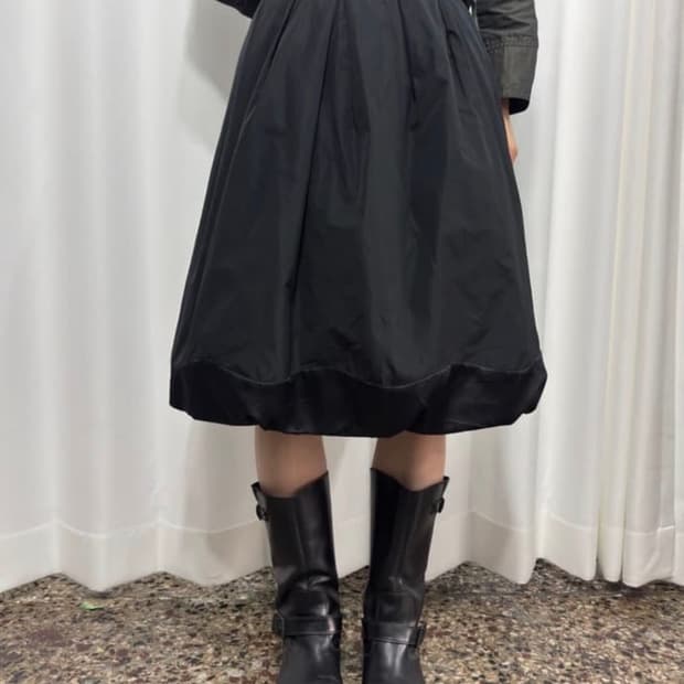 빈티지 벌룬 스커트