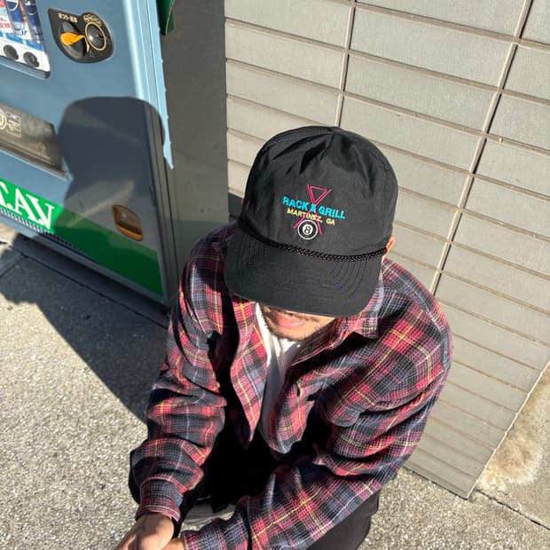 빈티지 에잇볼 볼캡