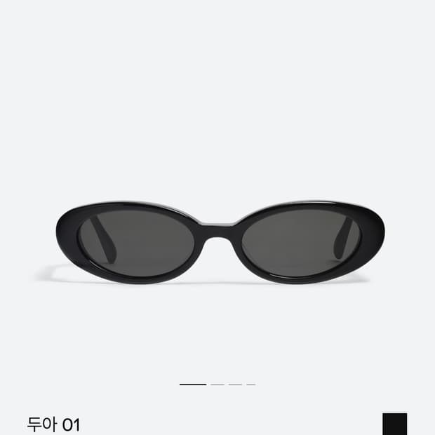 젠틀몬스터 두아 gentle monster dua 01 black