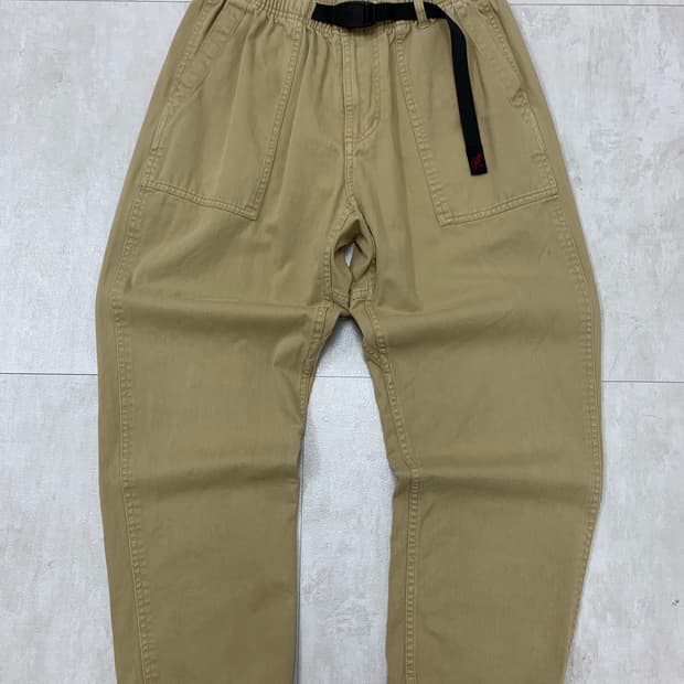 gramicci 베이지 코튼 팬츠 #196