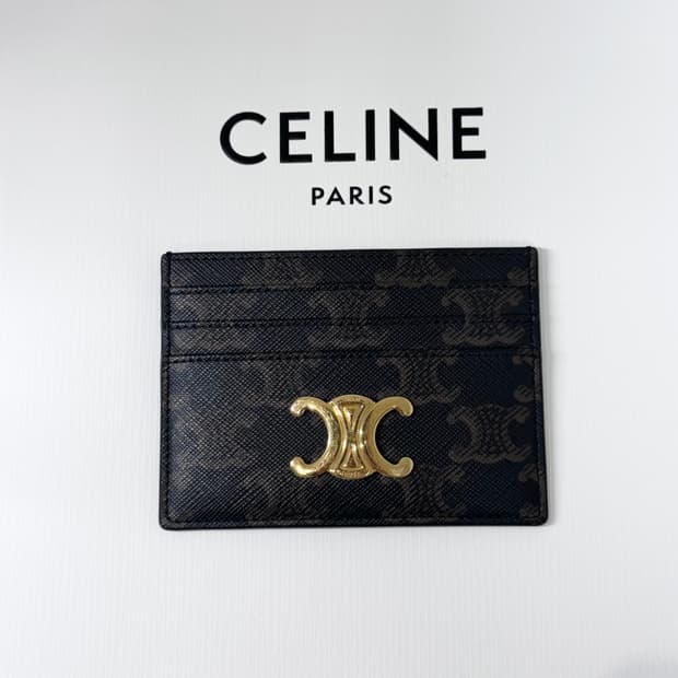 (S급/새상품급) 셀린느 트리옹프 카드지갑