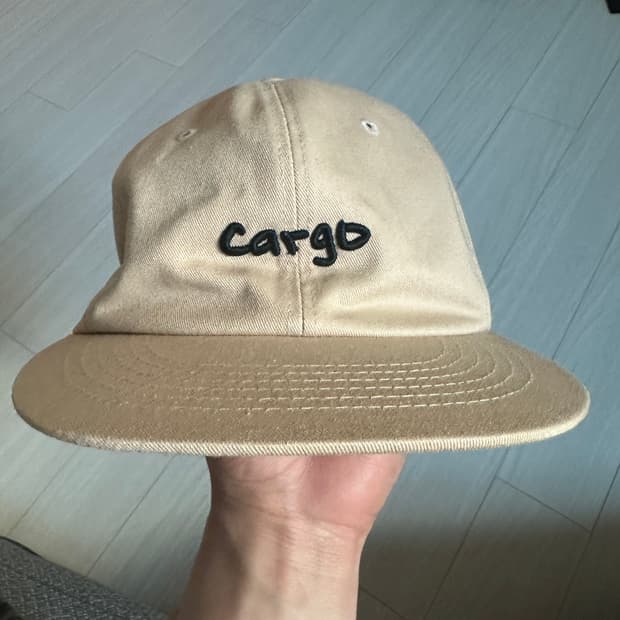 앤더슨벨 카고 베이지 캡