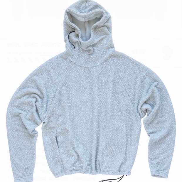 gnuhr / wool shag hoodie / size 3