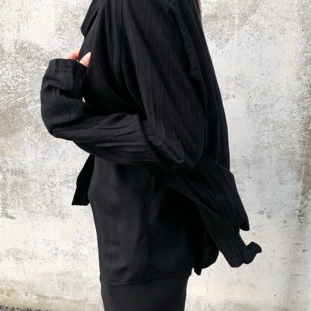 이세이미야케 플리츠 가디건