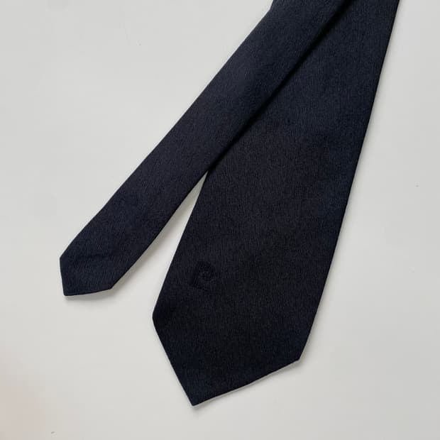 피에르가르뎅 (Pierre Cardin)명품정품 블랙넥타이