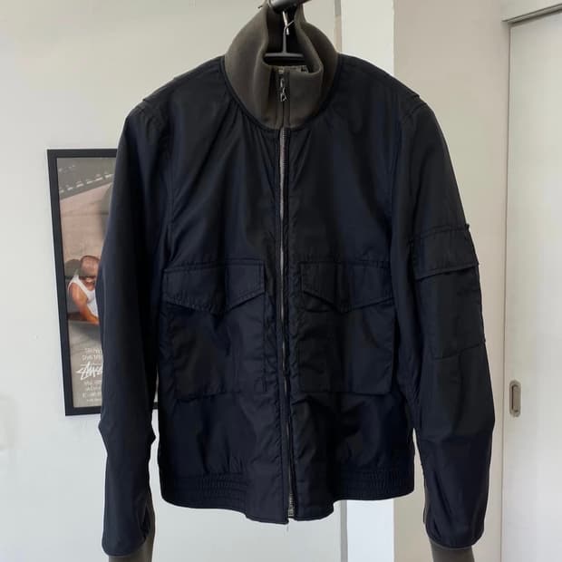 사스콰치패브릭스 봄버 재킷 블루종