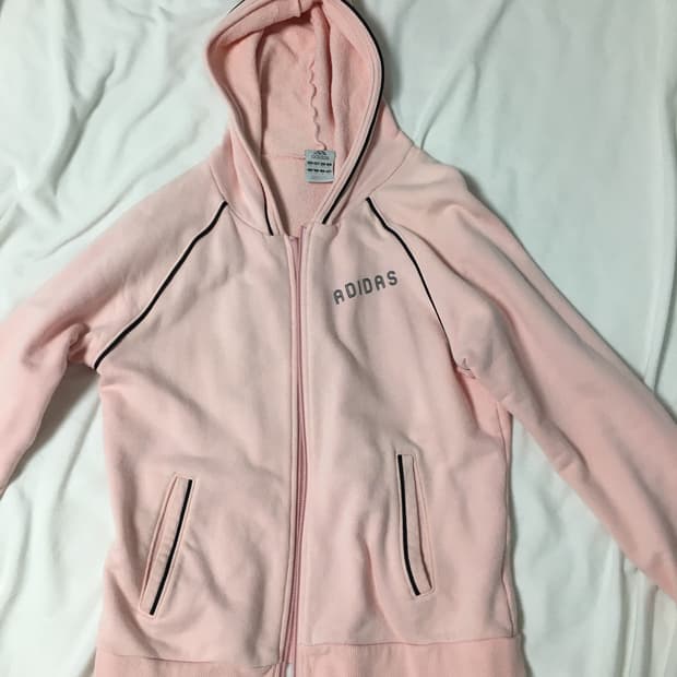 나이키 딸기우유 연핑크 후드집업