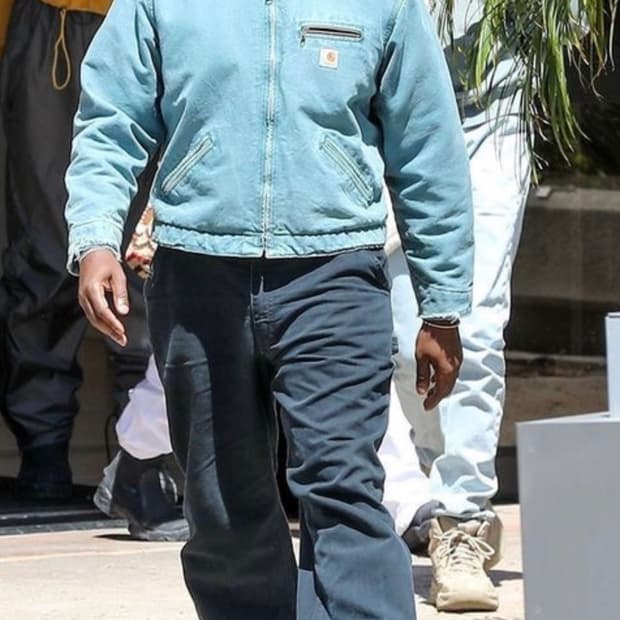 칼하트 맛 하늘색 워크자켓