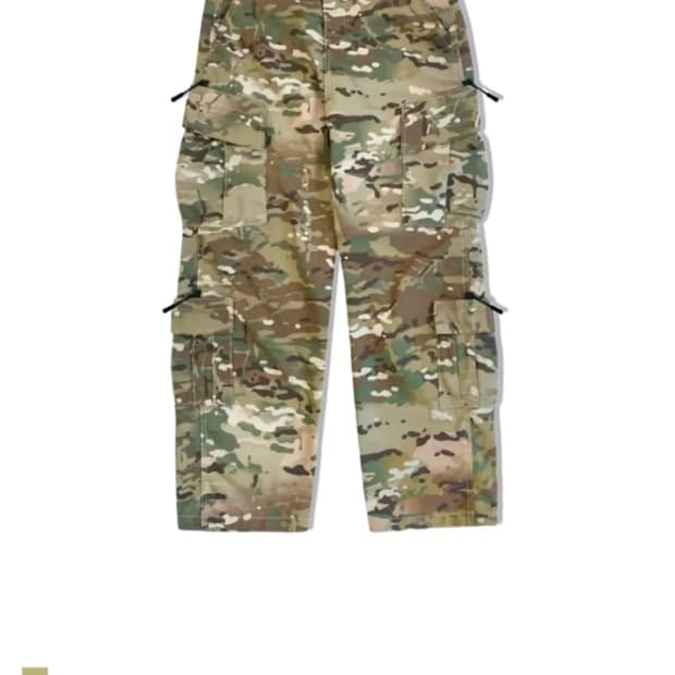 왓츠더유즈 멀티카모 택티컬 카고 멀티캠 바지