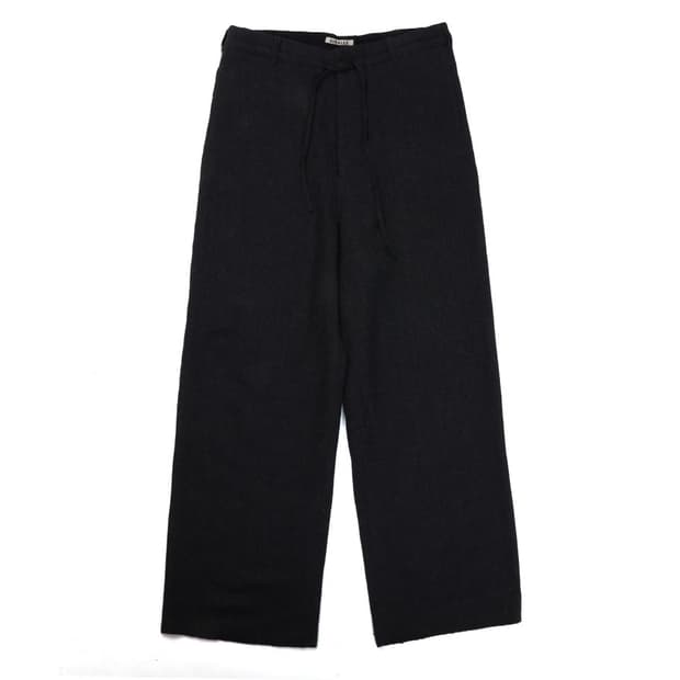 오라리 Auralee Wool String Pants