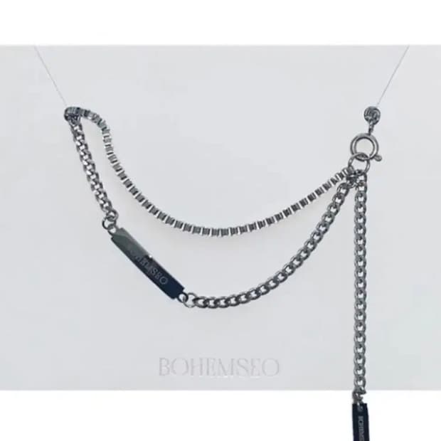 보헤미안서울 보헴서 레이어드 체인 목걸이