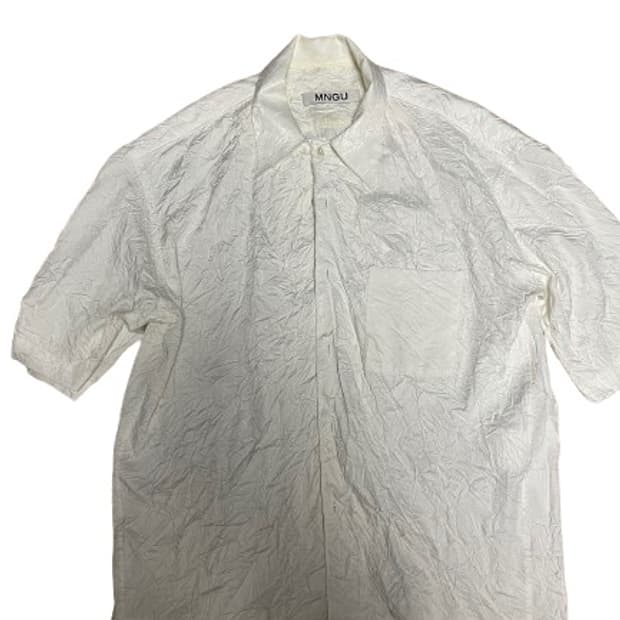 MNGU White Linkle Shirt