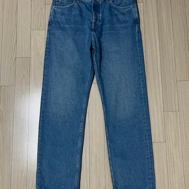 코스 청바지 스트레이트 레그진