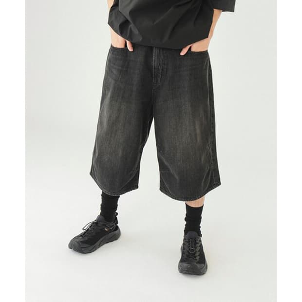 BEAMS Capri Denim Pants