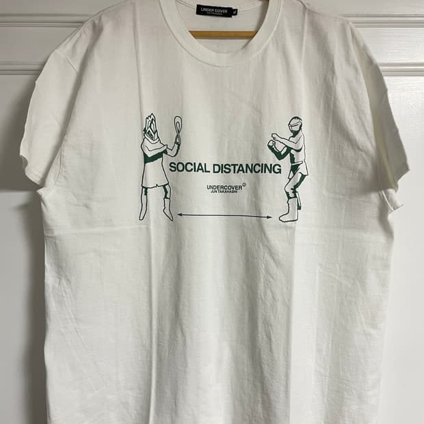UNDERCOVER Social Distancing T-Shirt XL