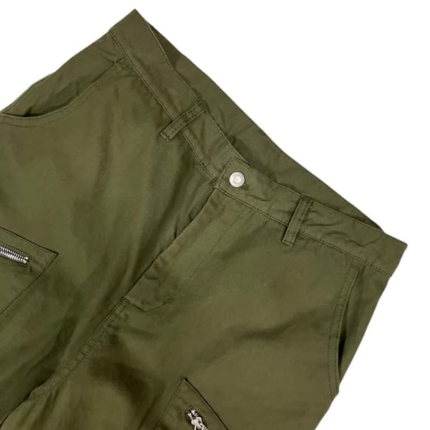 노메뉴얼 카고 지퍼 포켓 바지 L