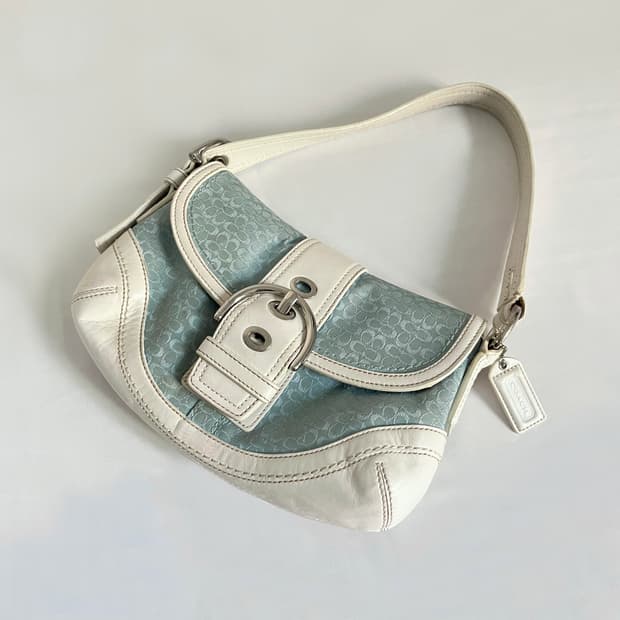 Coach vintage babyblue bag