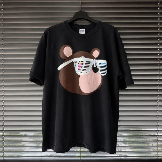 [XL] ‘07 칸예웨스트 Glow In The Dark Tour 티셔츠