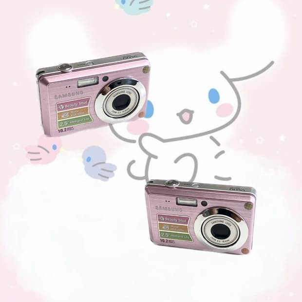 Samsung VLUU ES55 딸기우유 디카 캠코더