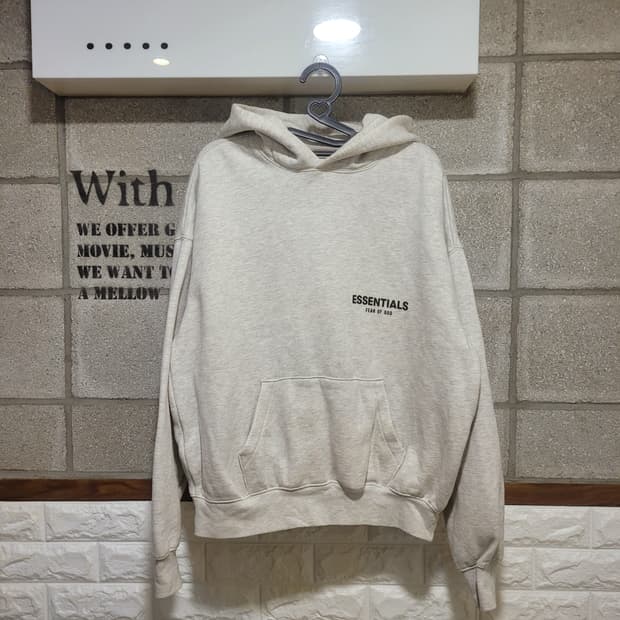 피어오브갓 에센셜 오버 후드티 XXS