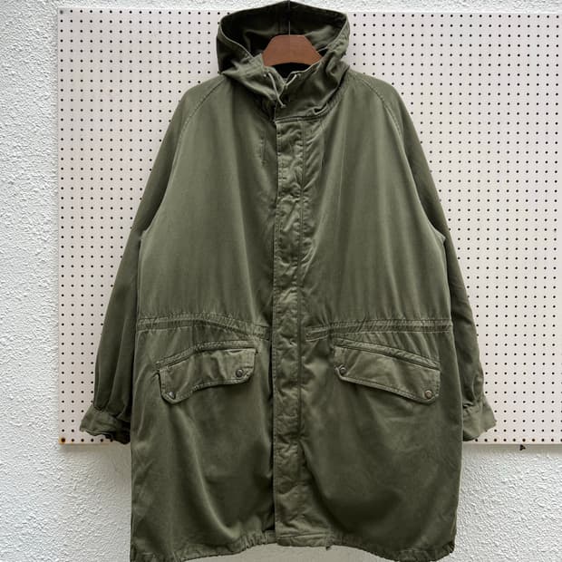 1960s FRENCH ARMY M-64 PARKA 모즈파카 개파카