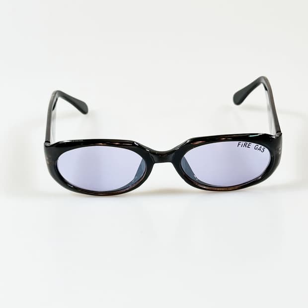 90s FIRE GAS 볼드 스퀘어 퍼플틴트 빈티지 선글라스