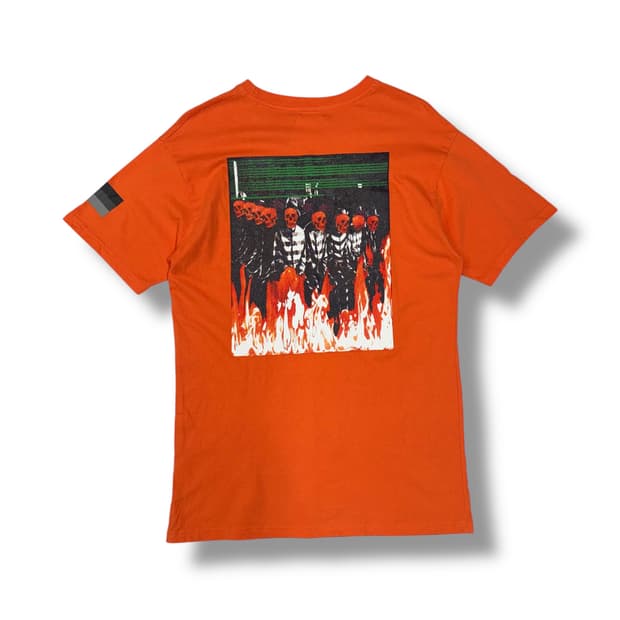 빈티지 해골 티셔츠 (L) 