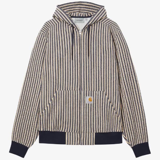 칼하트윕 텍스쳐 후드집업 m