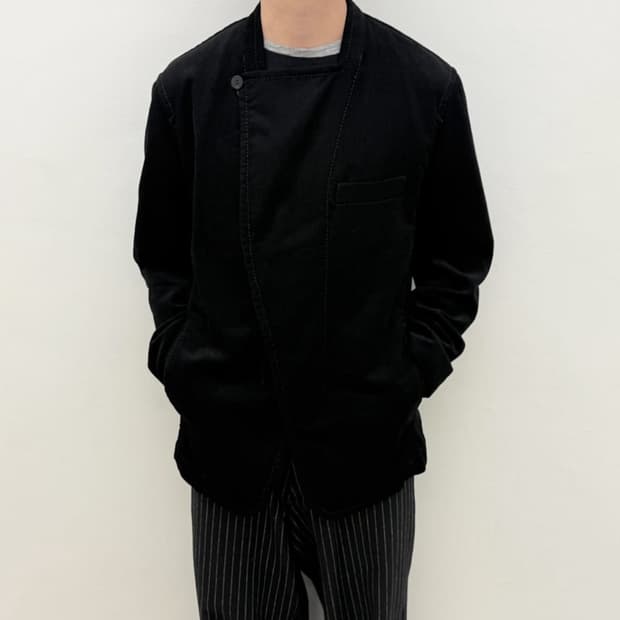 이세이미야케 맨 비대칭 자켓