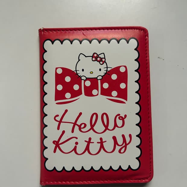 헬로키티 여권케이스