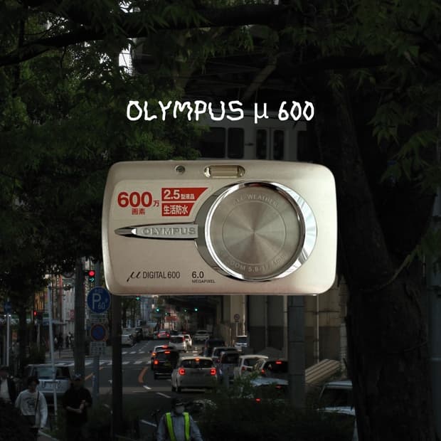 올림푸스 뮤 600 빈티지디카 디지털카메라