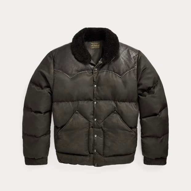 RRL 시어링 요크 패딩