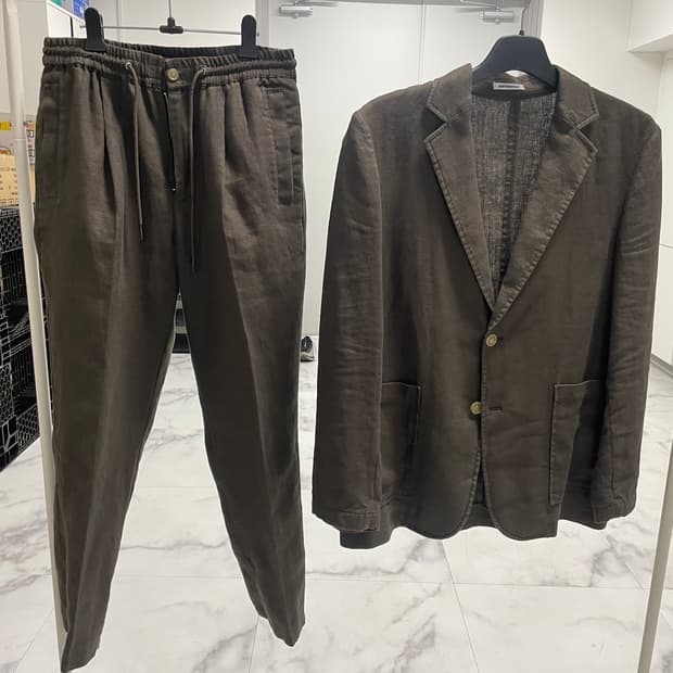 벌스데이수트 프리미엄 리넨 셋업 카키 / M(95-100)