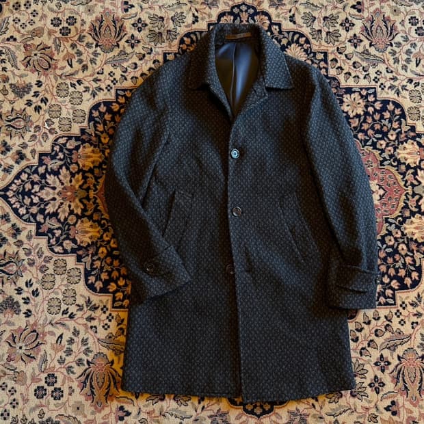 일레븐티 트위드 코트 100