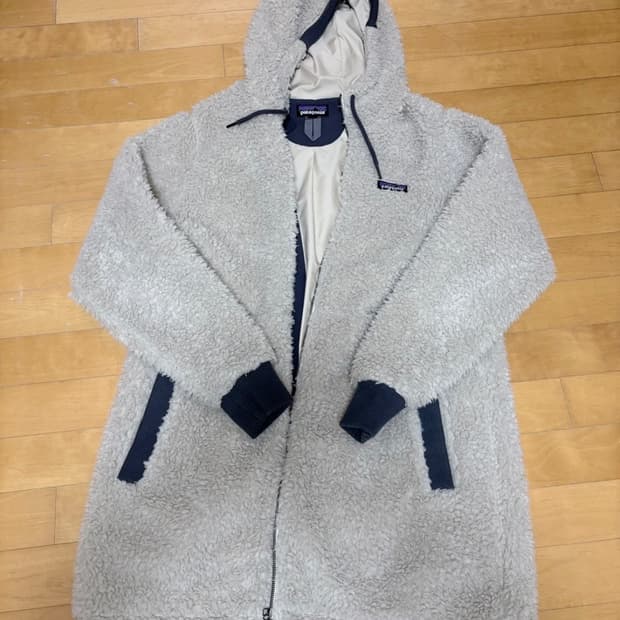 파타고니아 후드 롱 플리스